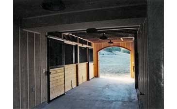 barn interior